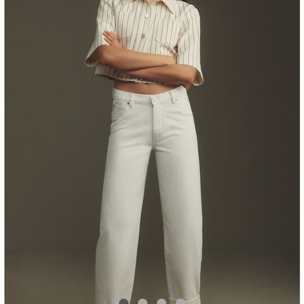 DL1961 Women’s Boyfriend Jeans in Cream